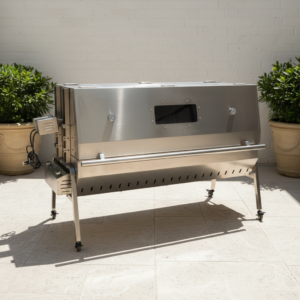 TOSHINE BBQ Rotisserie Charcoal Grill Spit Roaster Adjustable Stainless Steel Pig Lamb Backyard Commercial Use Customized OEM