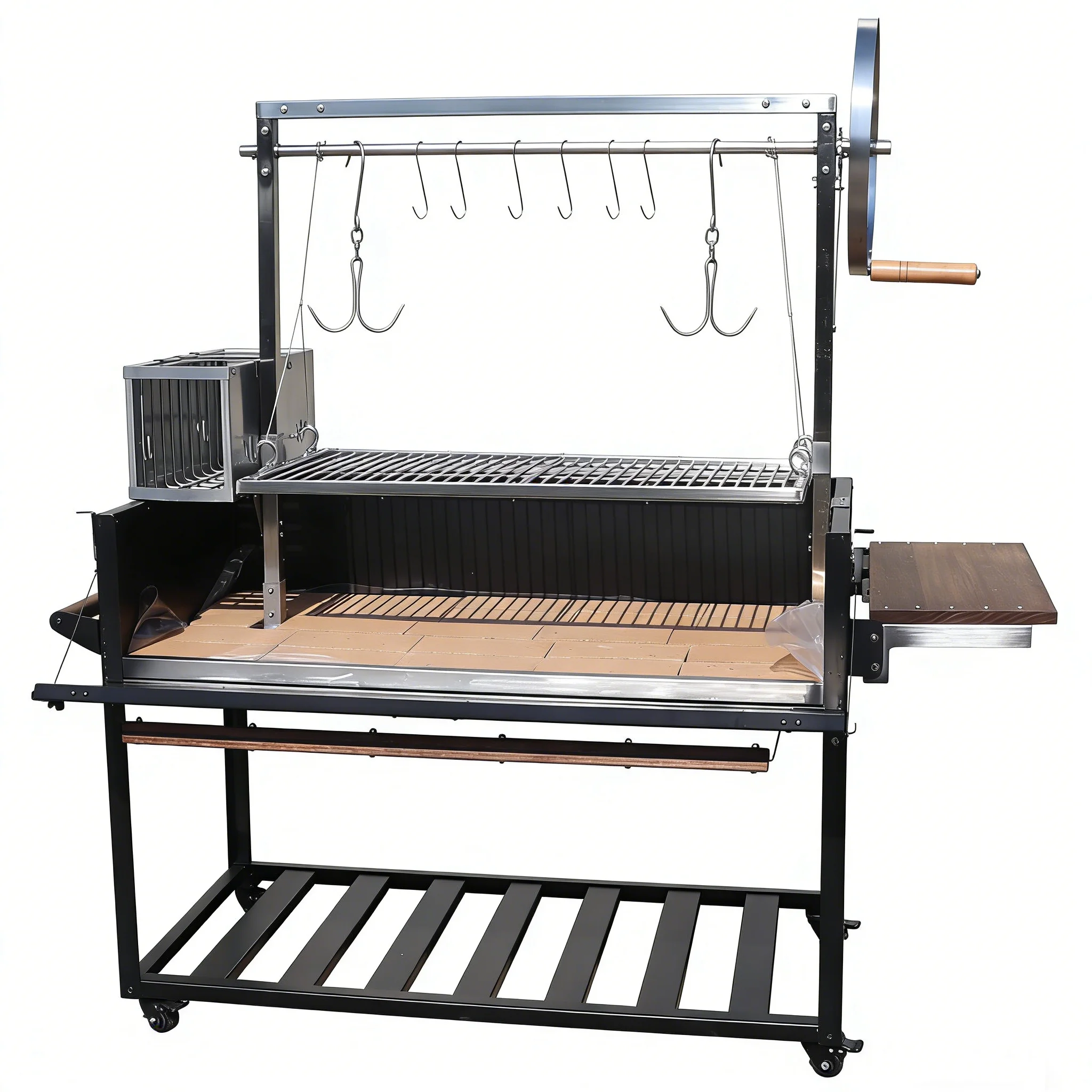 TOSHINE Santa Maria Argentine Charcoal BBQ Grill - Main View