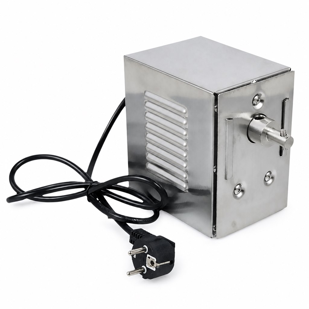 45W BBQ rotisserie motor stainless steel with power cord